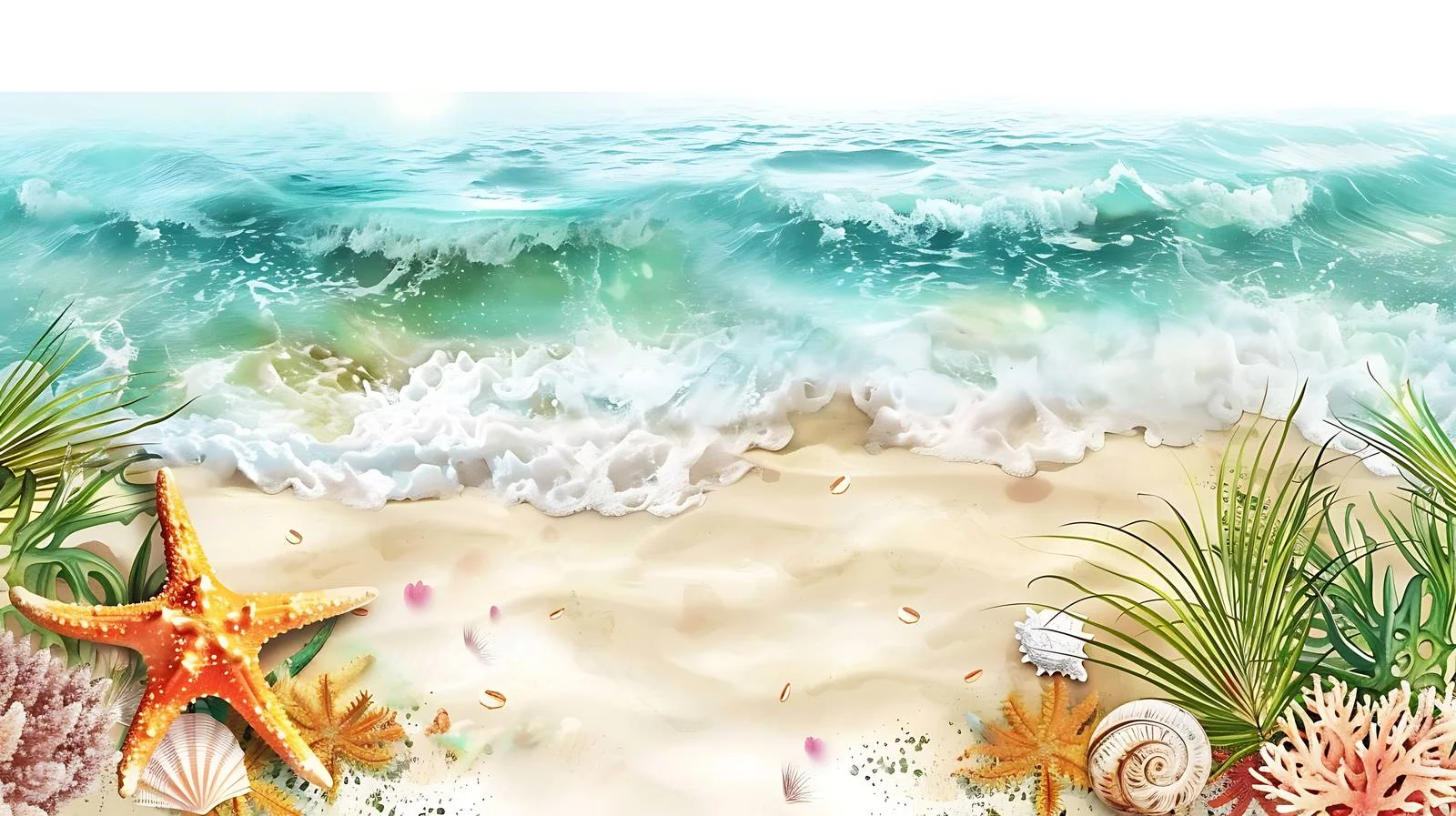 Exquisite Beach Serenity — free download from Dotvec