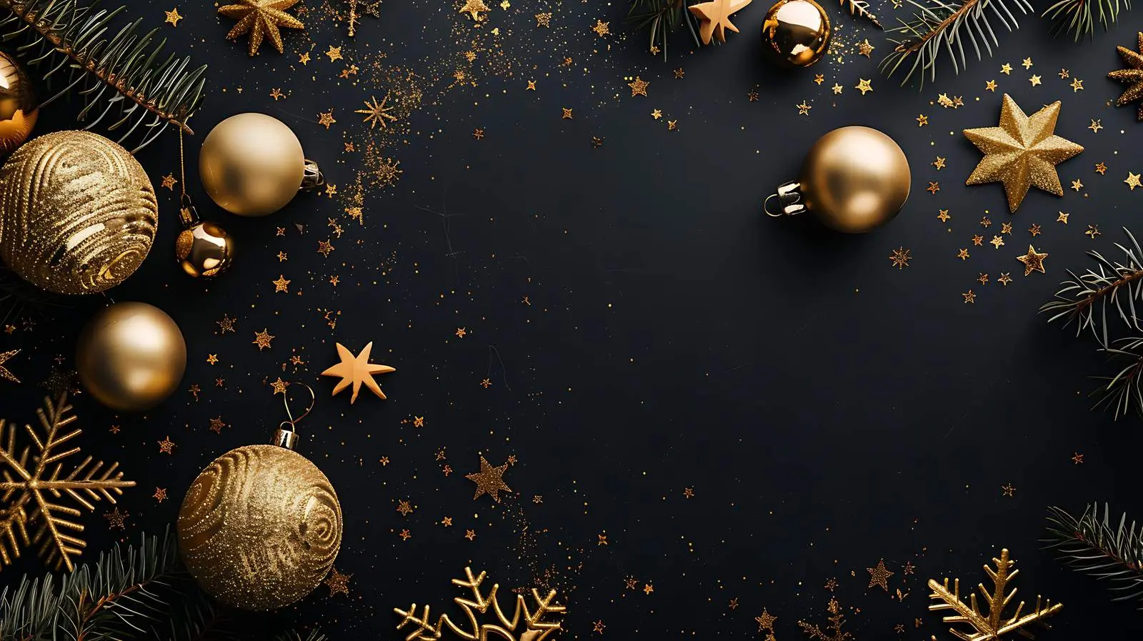 Elegant Christmas and New Year Holiday Composition — free download from Dotvec