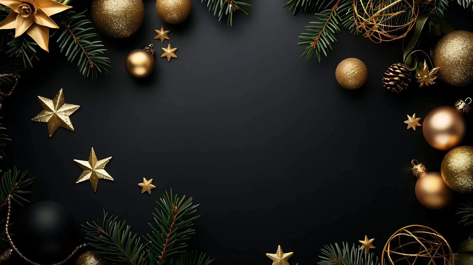 Luxury Holiday Composition for Christmas and New Year — free download from Dotvec