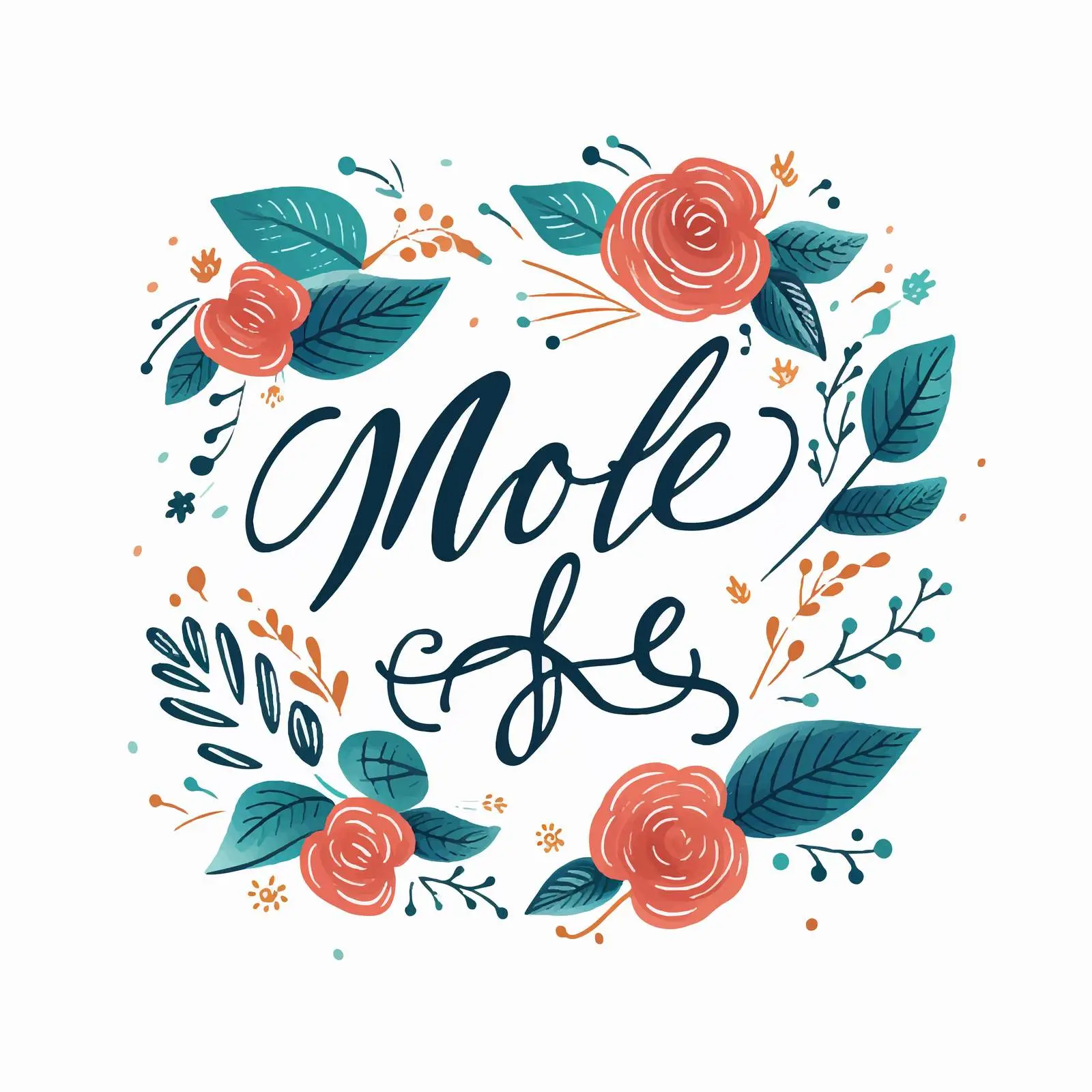 Elegant Love Lettering for Labels and Tags — free download from Dotvec
