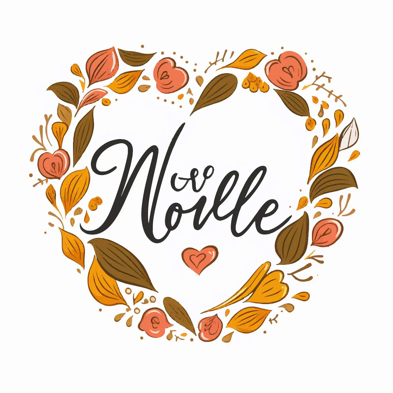 Elegant Handwritten Labels with Love Design — free download from Dotvec