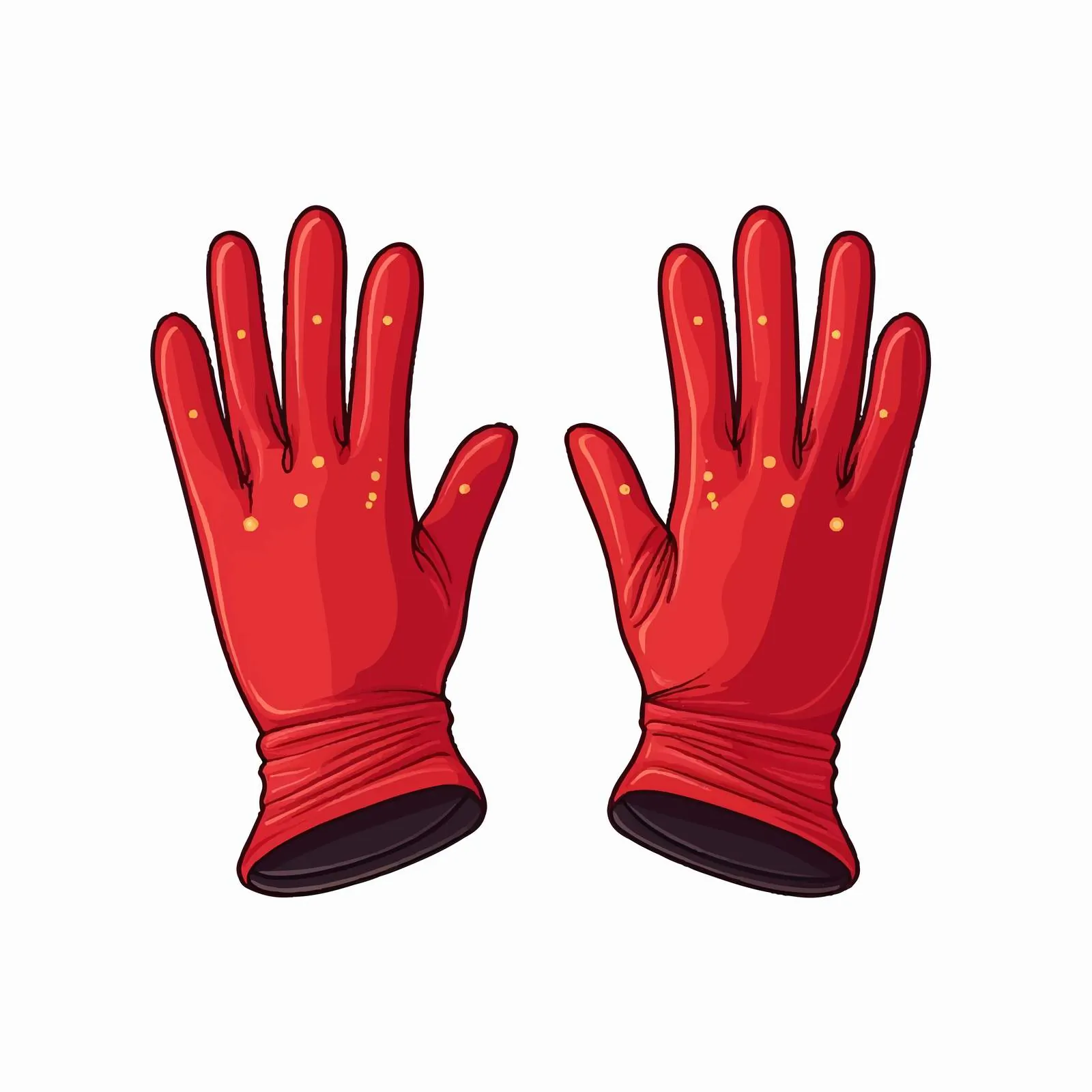 Magician Gloves Vector Illustration for Mystical Tricks – free magician image from Dotvec
