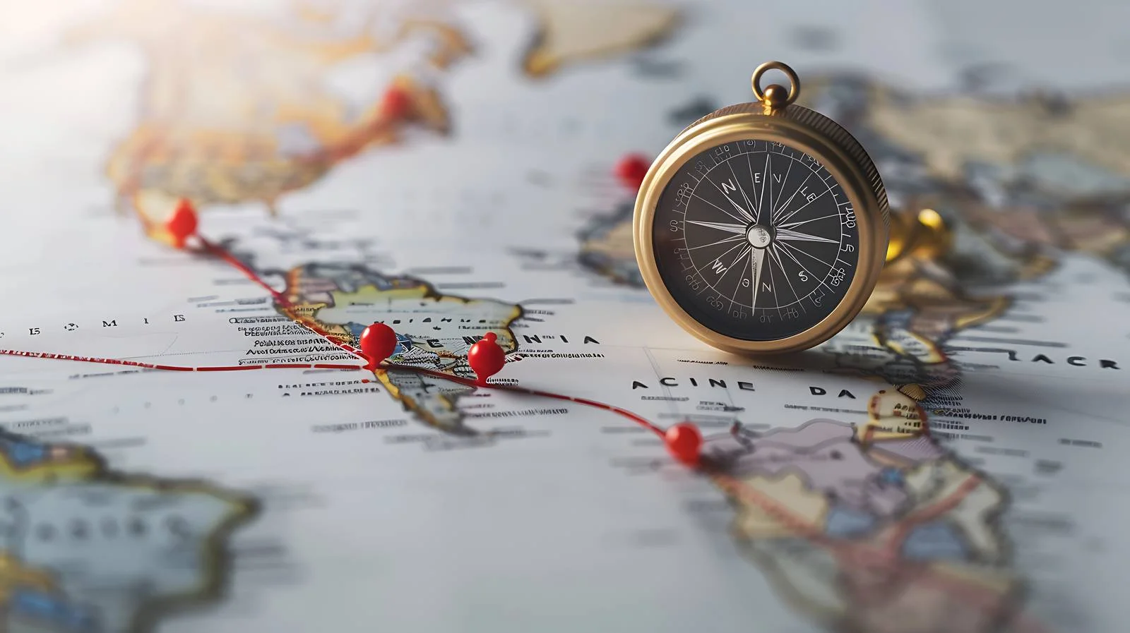 Route Navigation with Magnetic Compass — free download from Dotvec