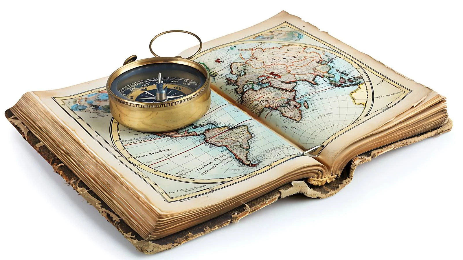 Navigation Tools on Map and Book — free download from Dotvec