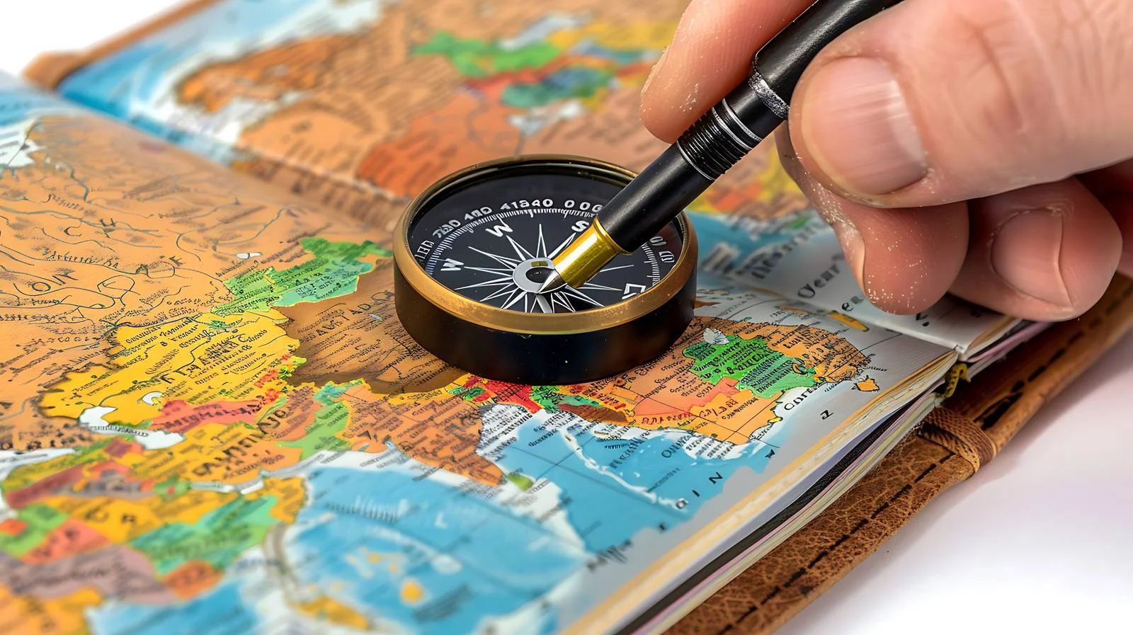 Navigational Tools on Passport with Marking — free download from Dotvec