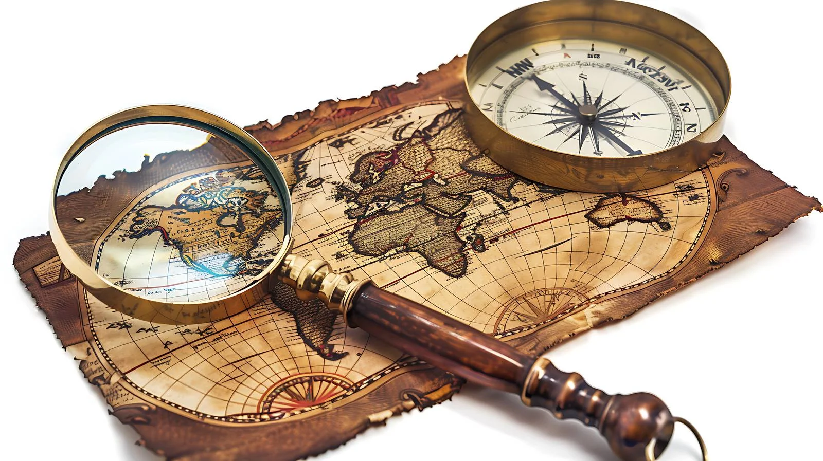 Exploring Tools on World Map — free download from Dotvec