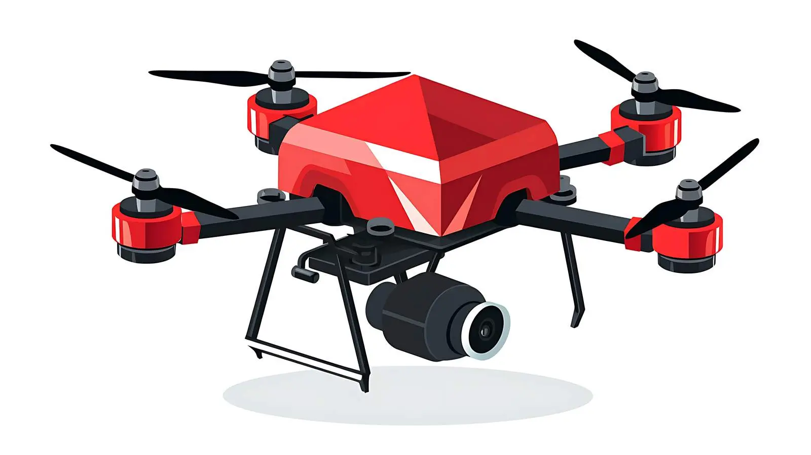 Drone Mail Delivery Icon — free download from Dotvec