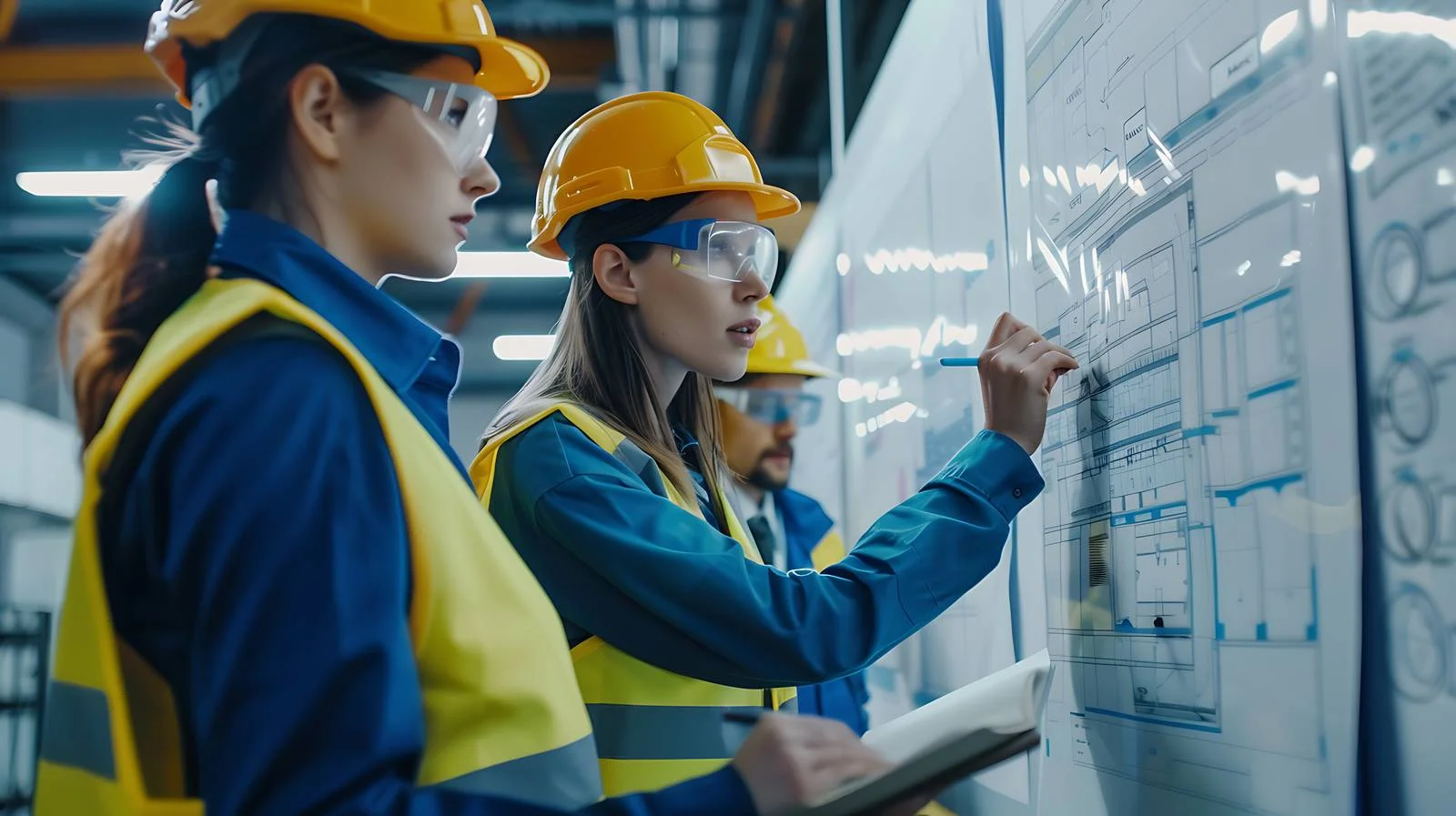 Maintenance Planning Meeting Over Whiteboard — free download from Dotvec