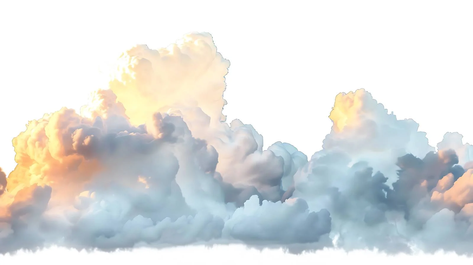 Ethereal Thunderhead Clouds on Summer Evening — free download from Dotvec