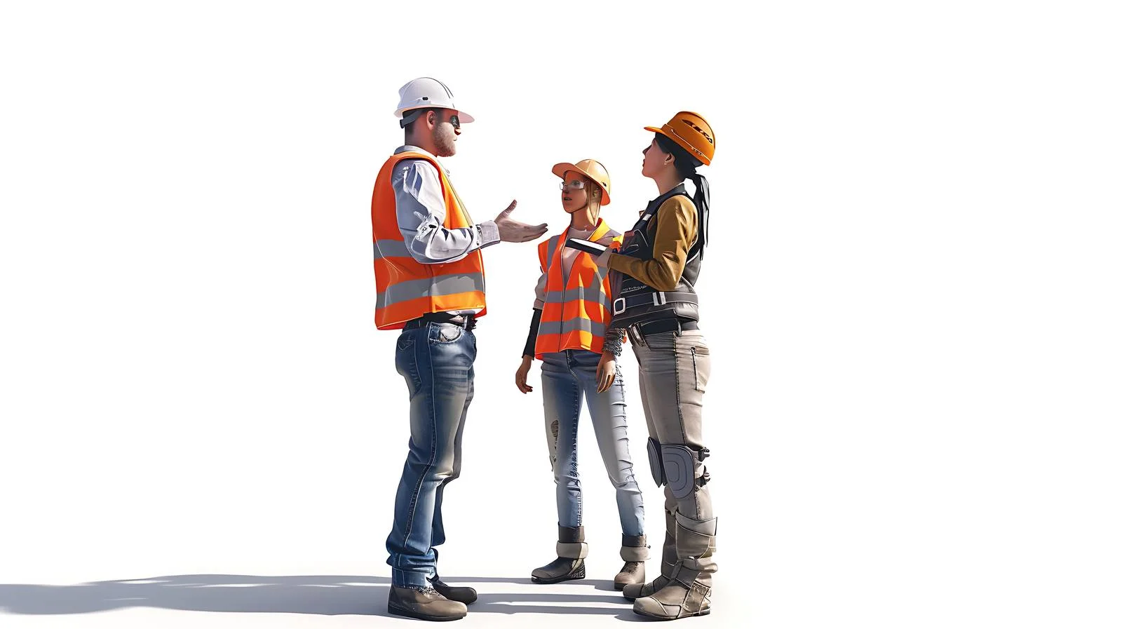 Quarry Workers Discussion on Site — free download from Dotvec