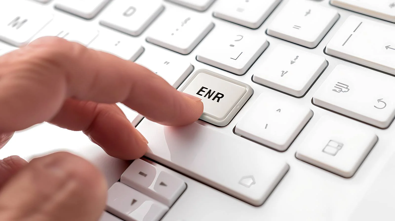 Keyboard Enter Key Pressed Online Concept — free download from Dotvec