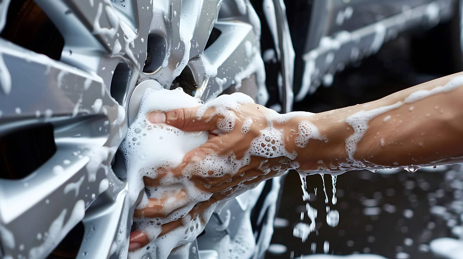 Car Wheel Cleaning Process — free download from Dotvec