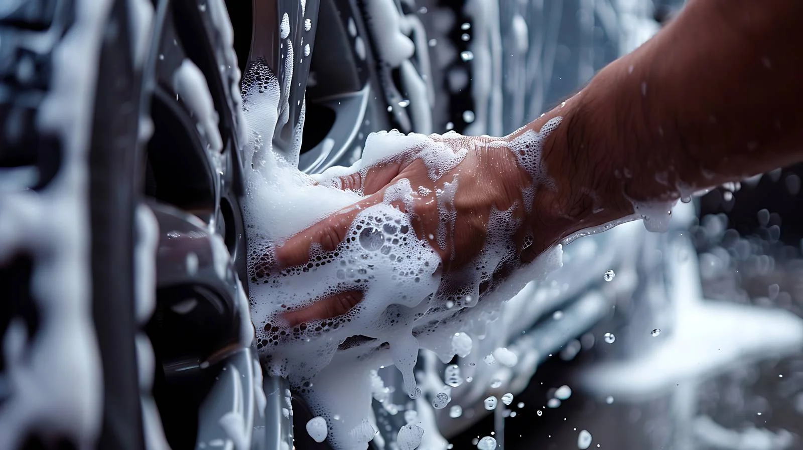 Car Wheel Cleaning Process — free download from Dotvec