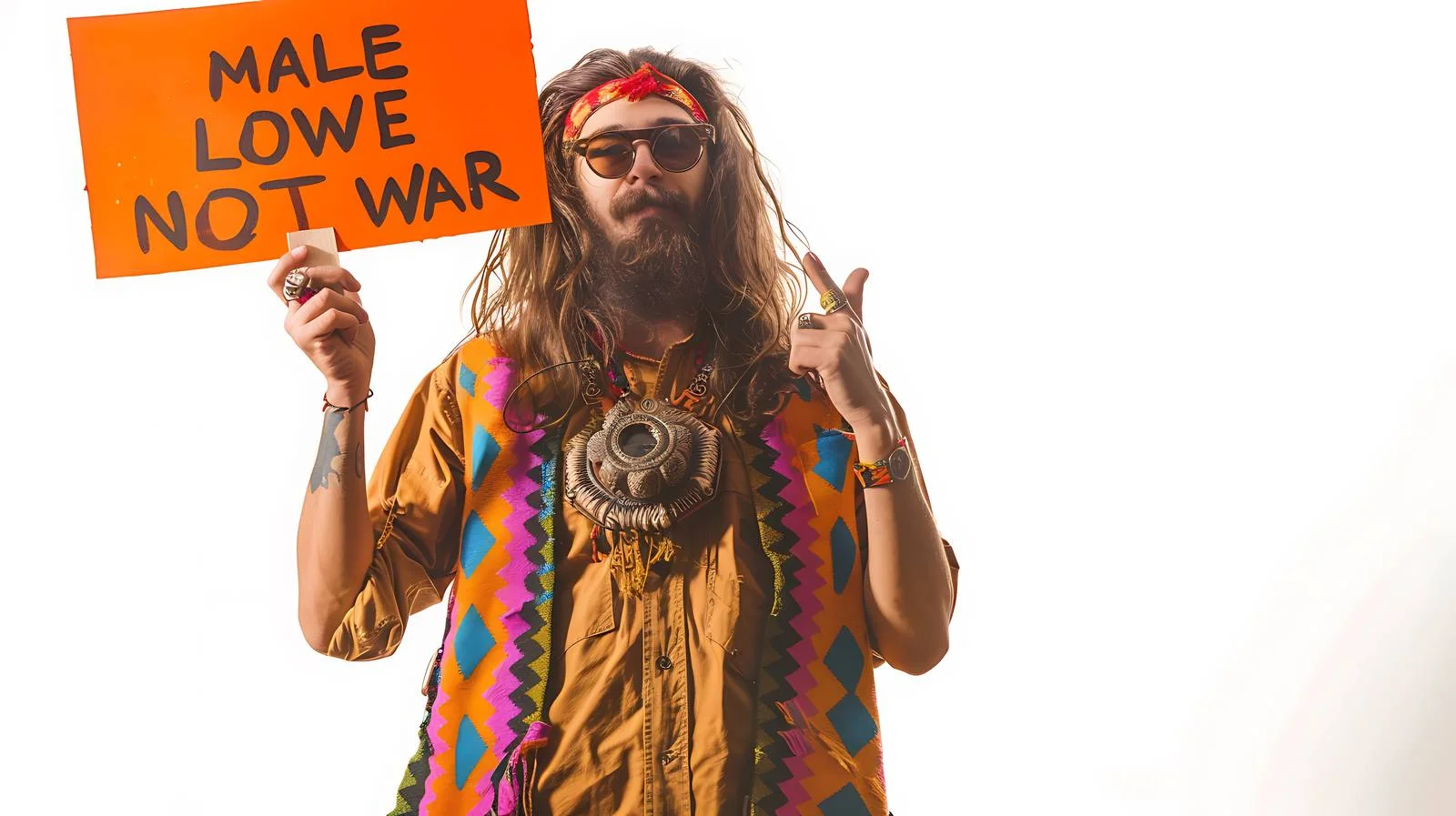 Peaceful Protest with Love Message — free download from Dotvec