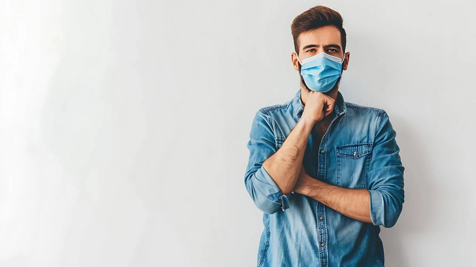 Professional Wearing Face Mask Safety Precaution — free download from Dotvec