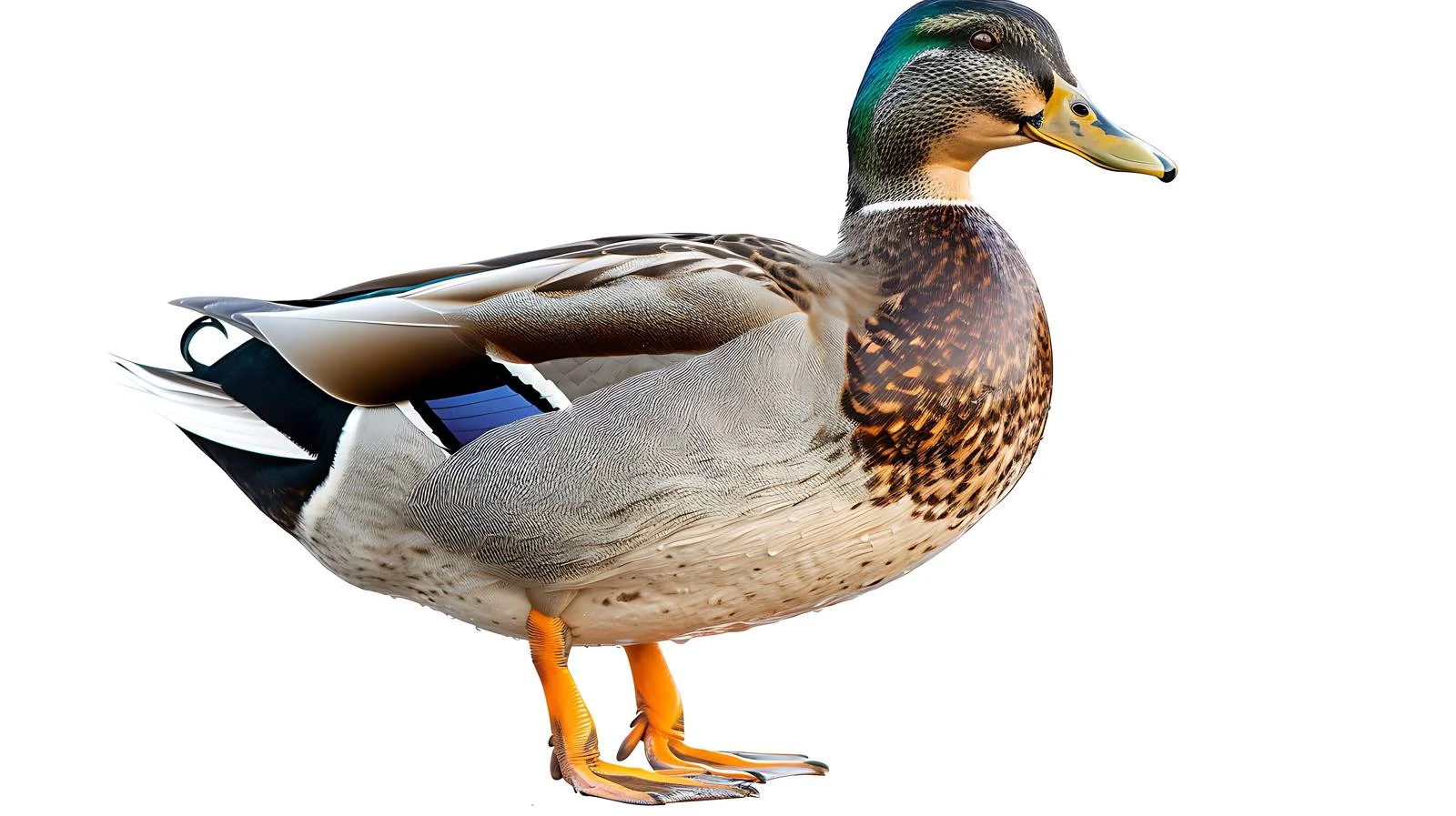 Majestic Mallard Duck at Sunrise — free download from Dotvec