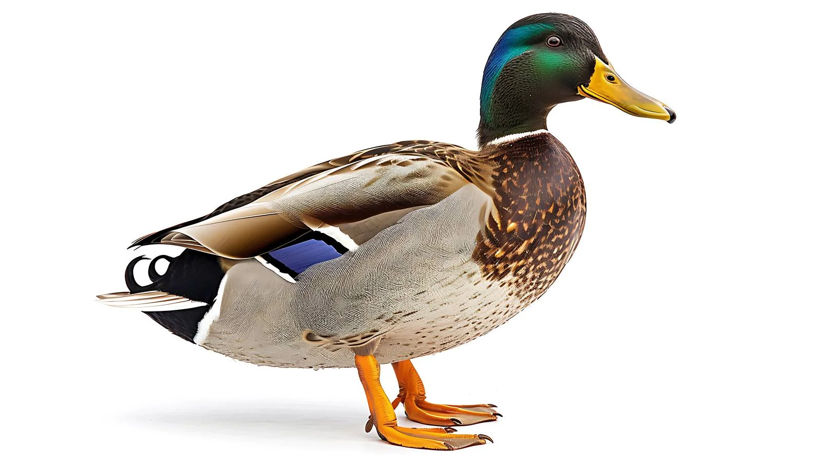 Majestic Mallard Duck in Early Morning Light — free download from Dotvec
