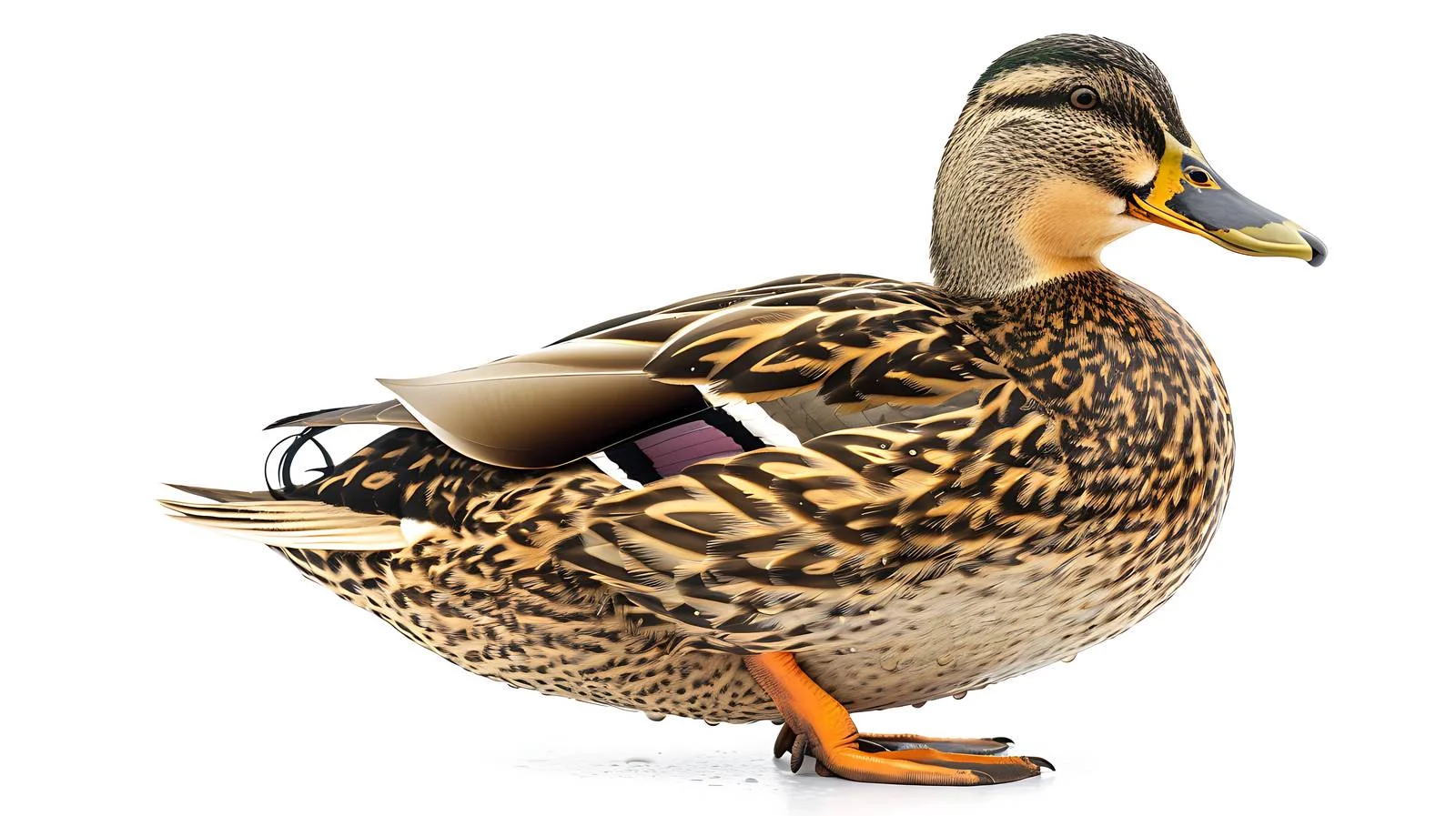 Majestic Mallard Duck at Sunrise — free download from Dotvec