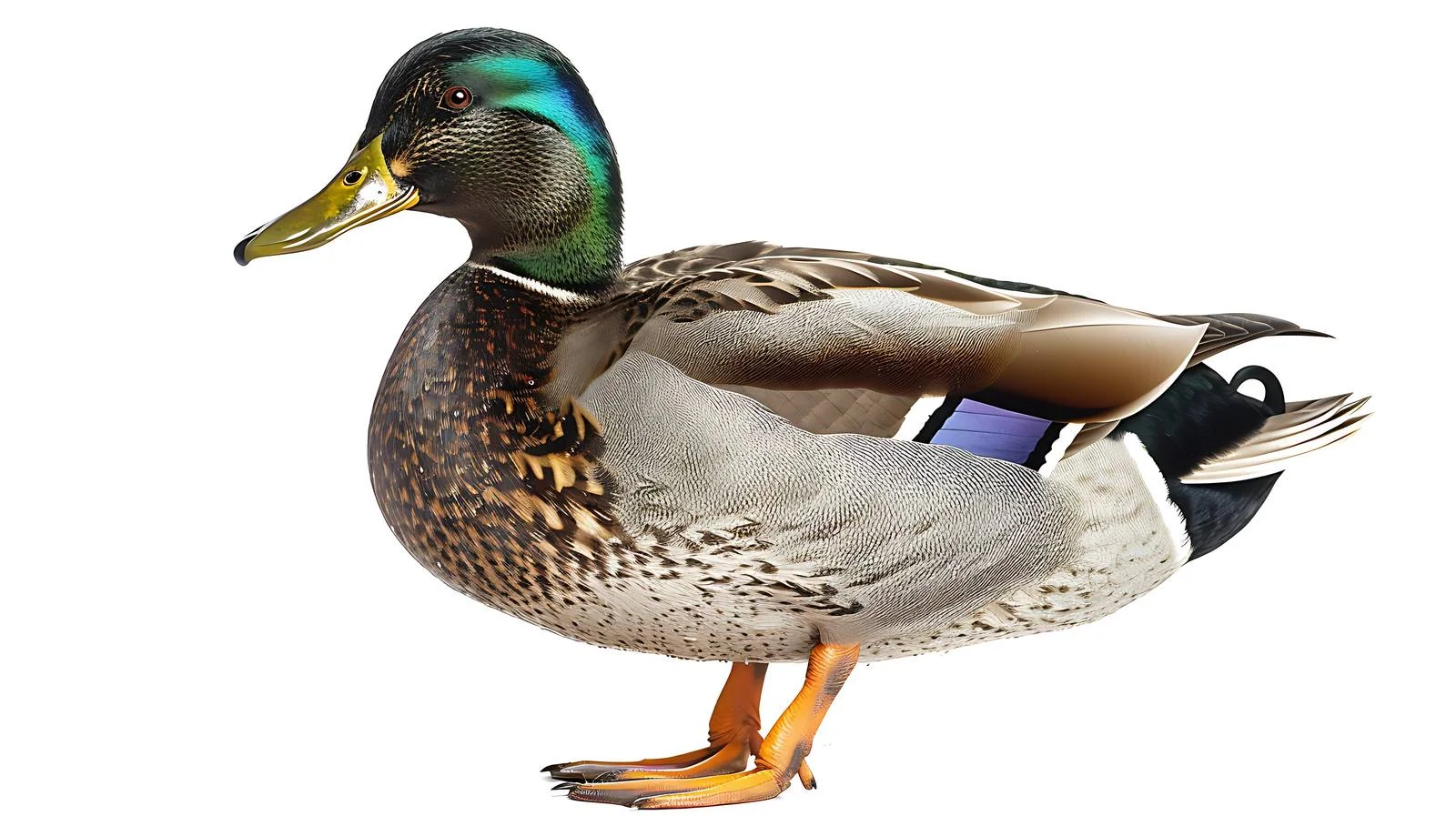 Mallard Duck in Stunning Morning Light — free download from Dotvec