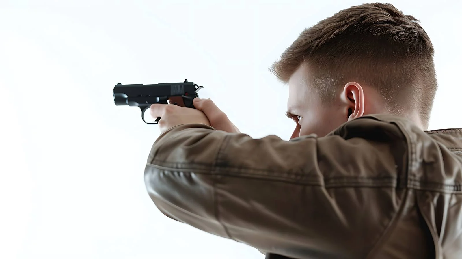 Indoor Pistol Shooting Range Practice — free download from Dotvec