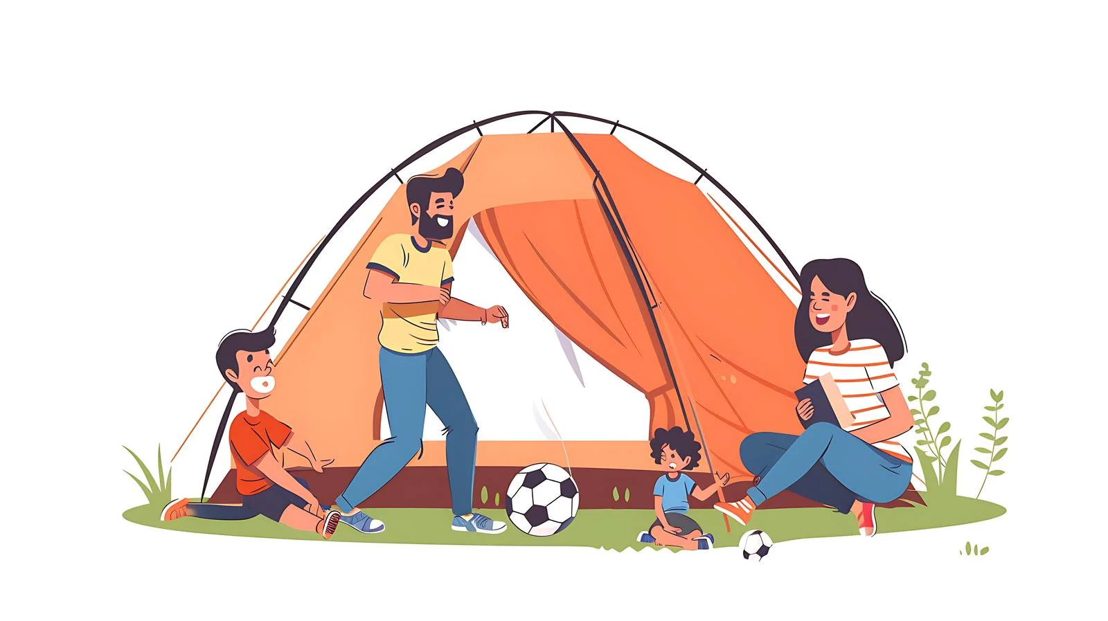 Family Soccer Game — free download from Dotvec
