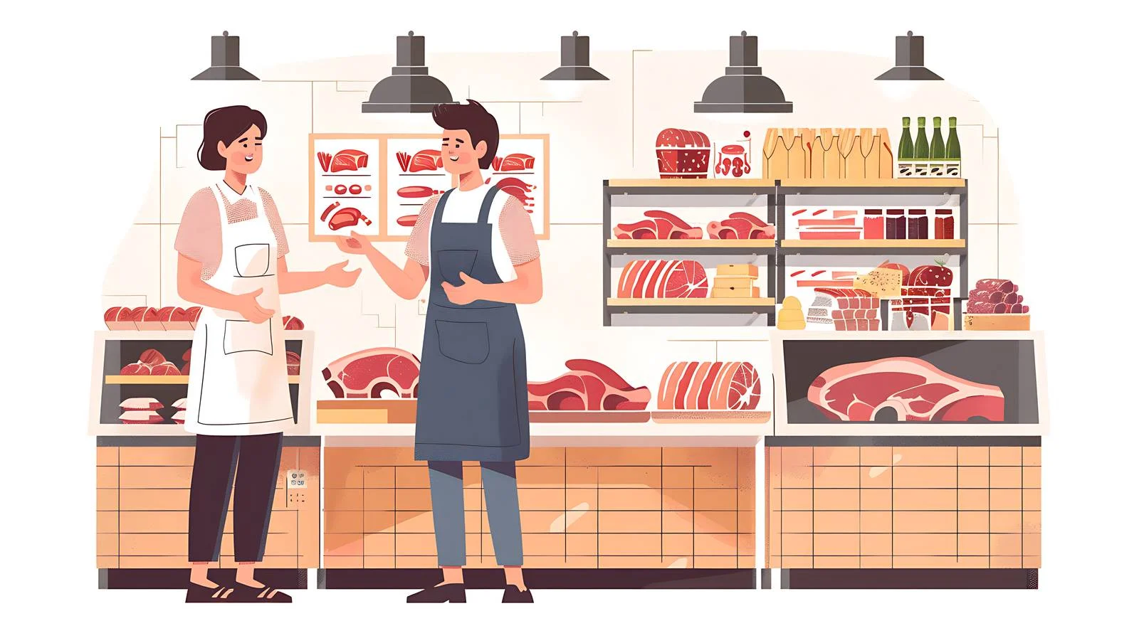 Discussion in Meat Storehouse – free acting image from Dotvec