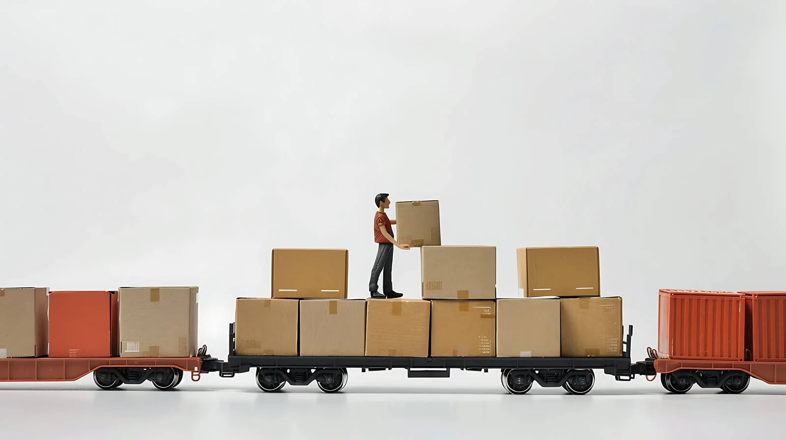 Industrial Box Organizing by Man — free download from Dotvec