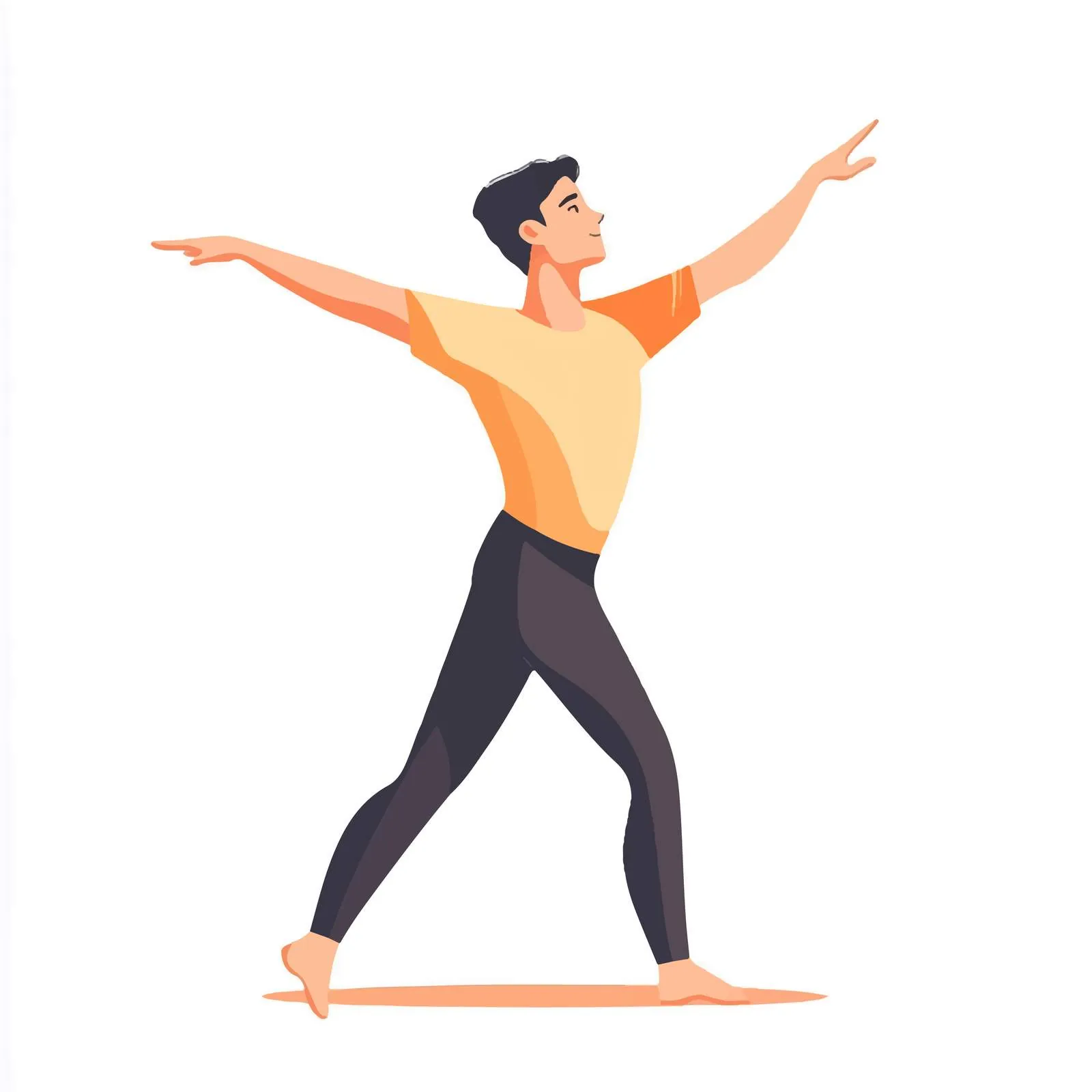 Contemporary Vogue Dance Movement Vector Art — free download from Dotvec