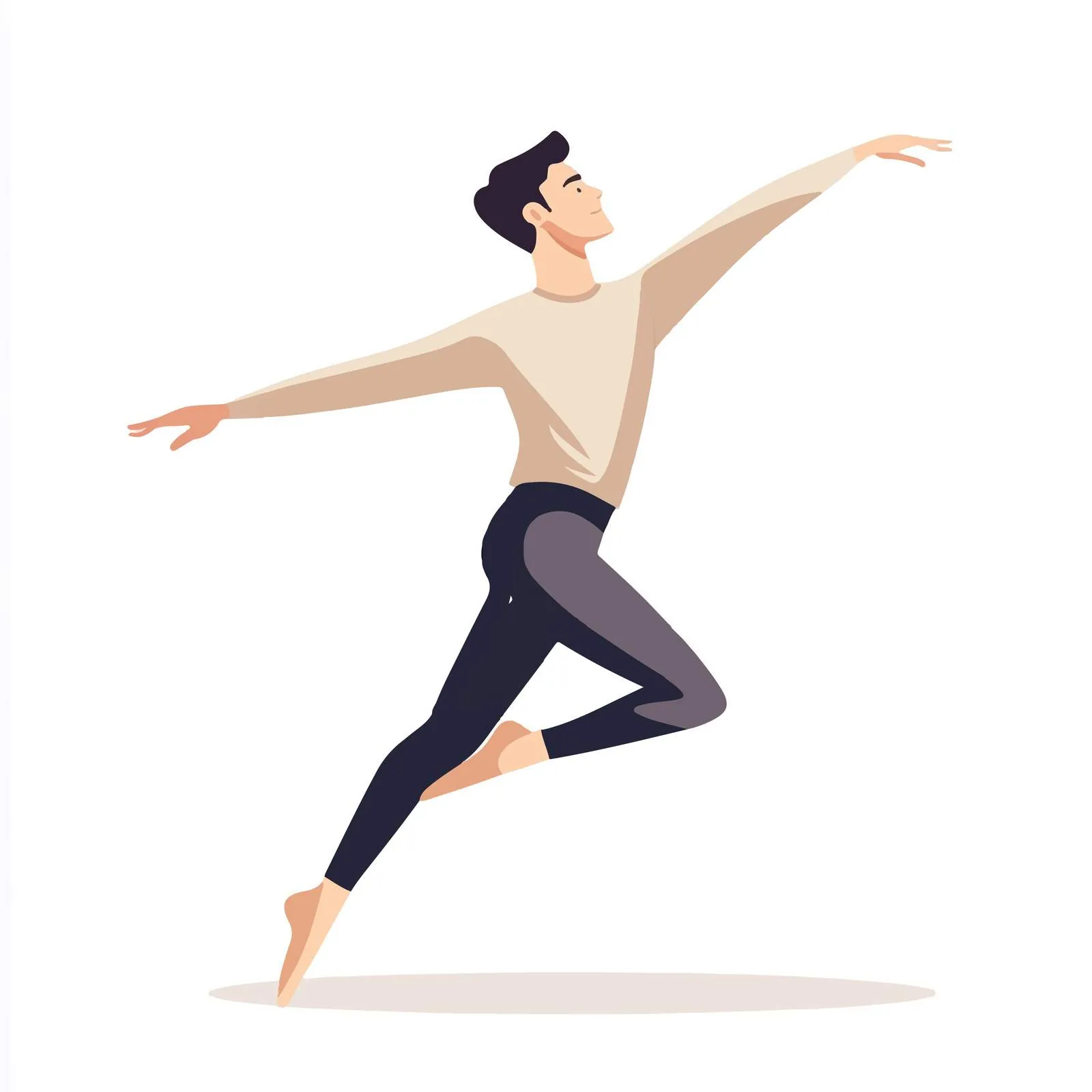 Man Dancing in Contemporary Vogue Style — free download from Dotvec
