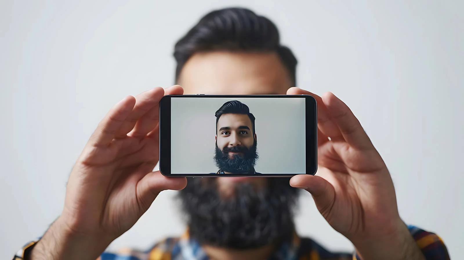Selfie Smartphone Portrait Image — free download from Dotvec