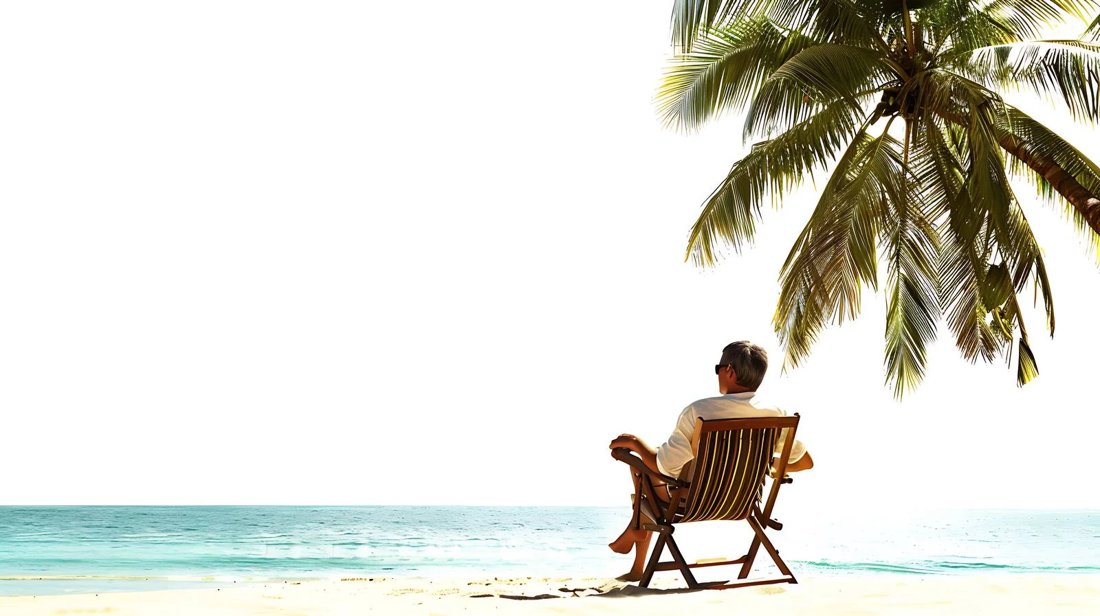 Relaxing Chair on Tropical Beach — free download from Dotvec