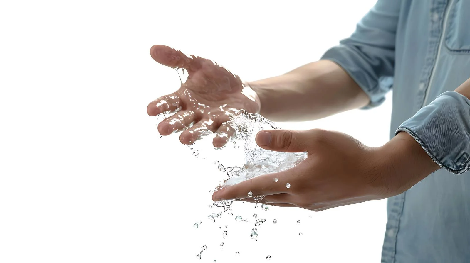 Man Using Hand Sanitizer to Wash — free download from Dotvec