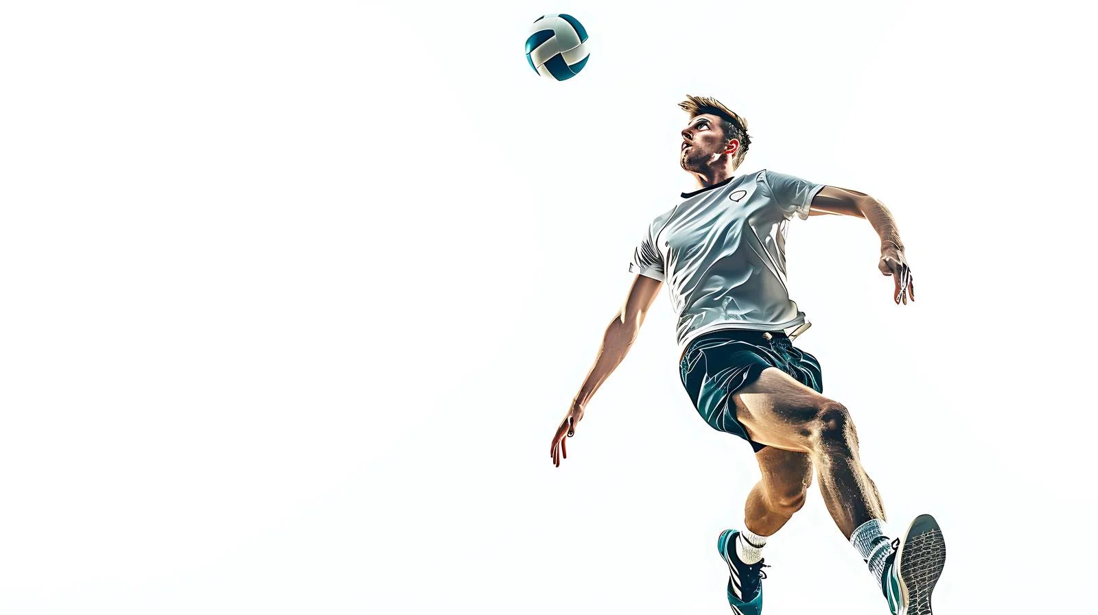 Athlete Spike Volleyball Action — free download from Dotvec
