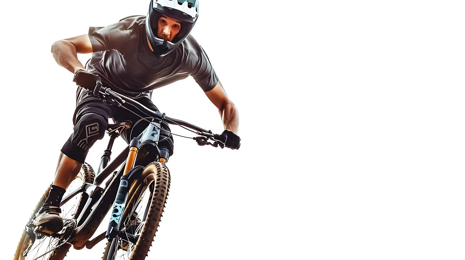 Thrilling bike jump at Vernon BC park — free download from Dotvec