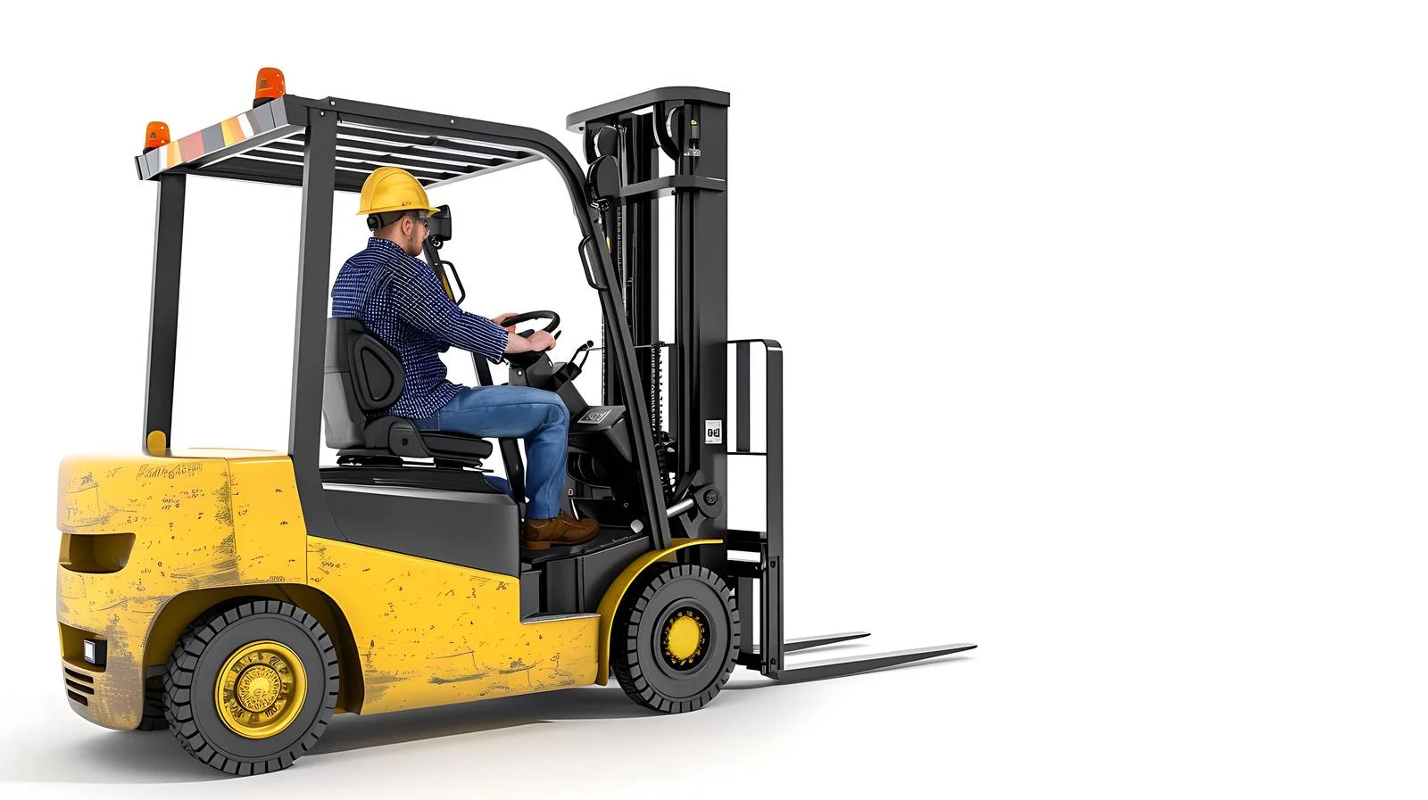 Warehouse Forklift Operator — free download from Dotvec