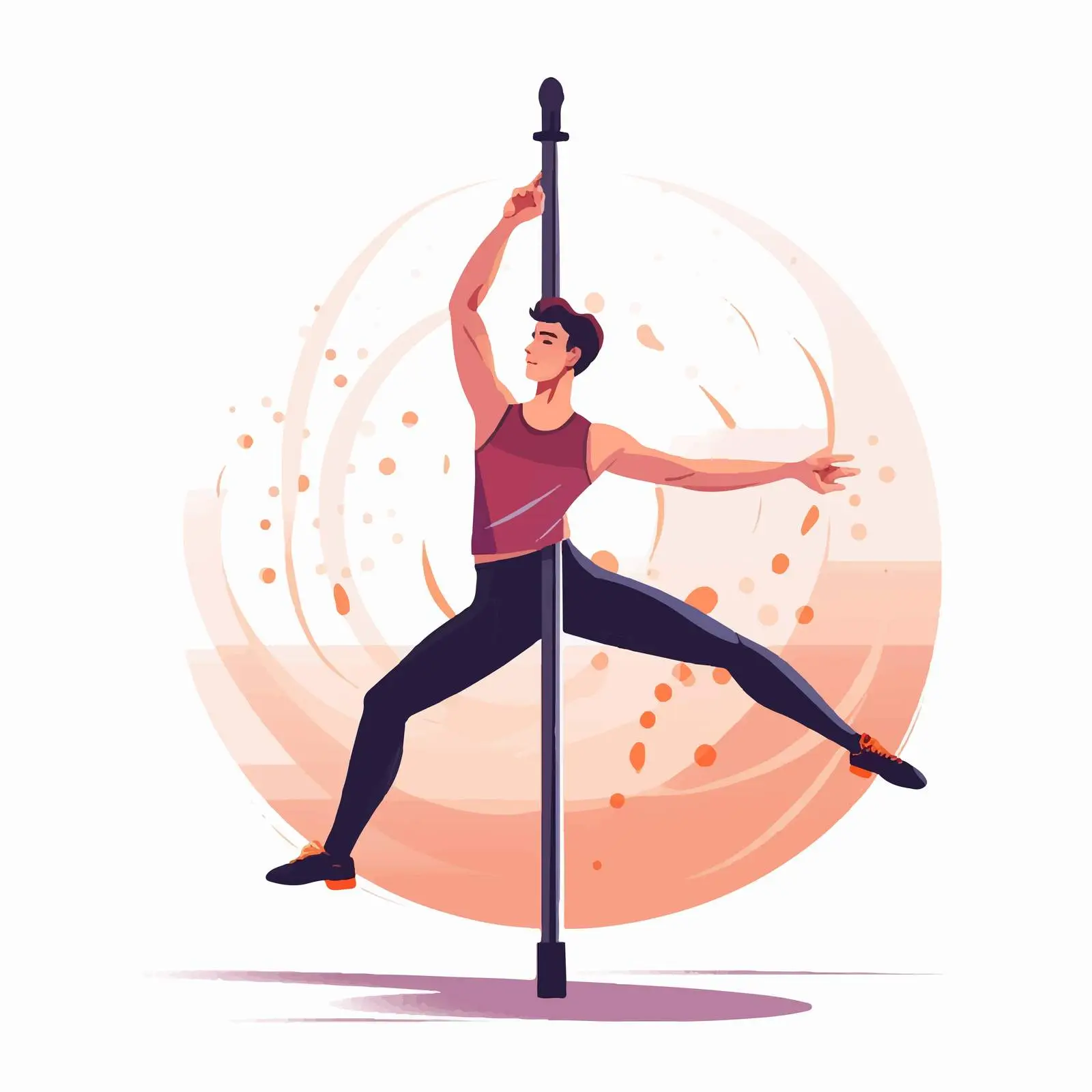 Advanced Pole Dance Air Walk Technique — free download from Dotvec