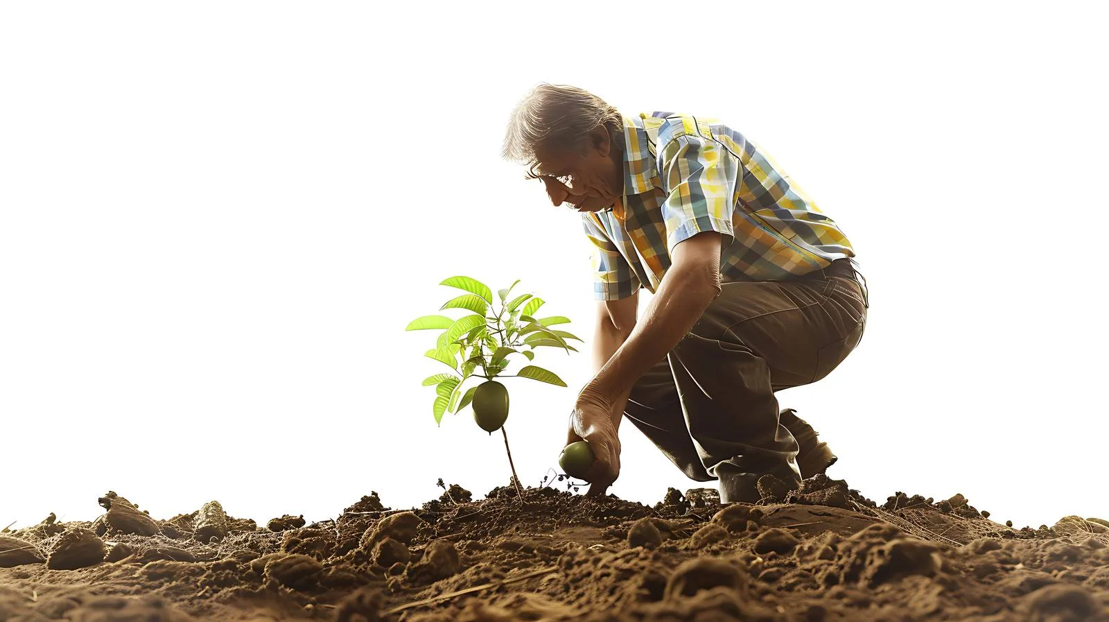 Planting Tamarind Tree in Farm — free download from Dotvec