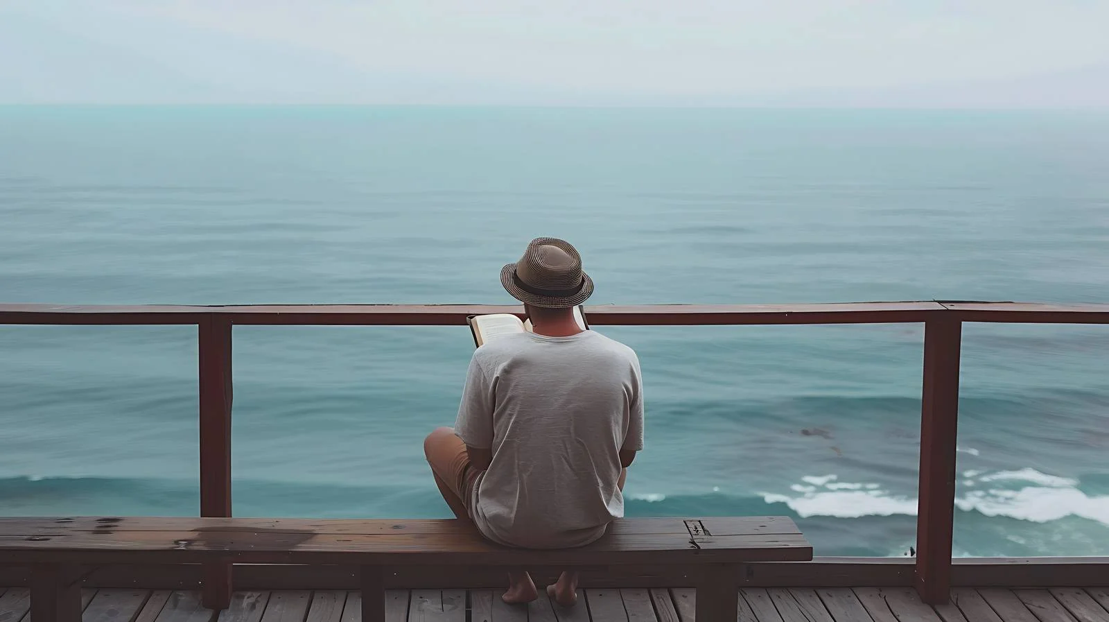 Serene Seaside Reading Retreat — free download from Dotvec