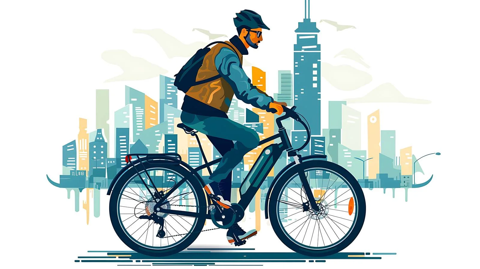 Urban E-Bike Commuter — free download from Dotvec