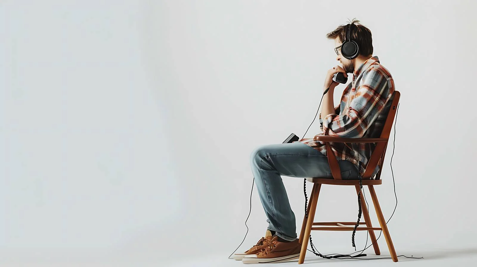 Man Enjoying Music with Walkman — free download from Dotvec