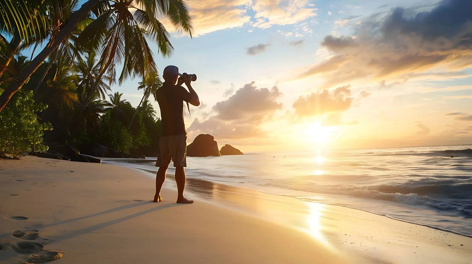 Beach Sunset Photography — free download from Dotvec