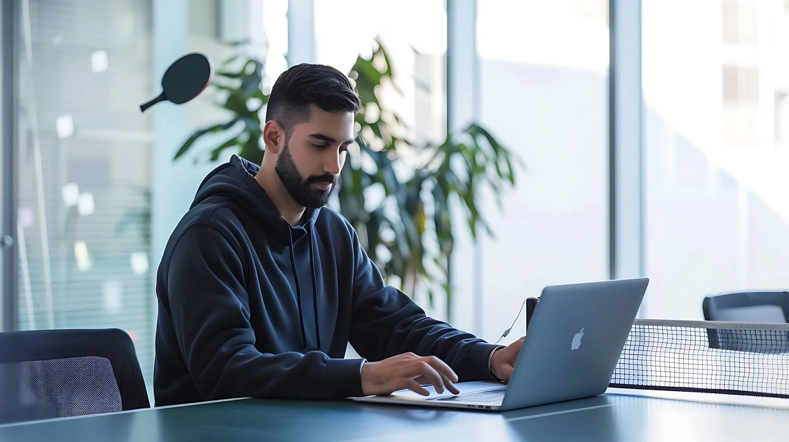 Productive Office Laptop Session — free download from Dotvec