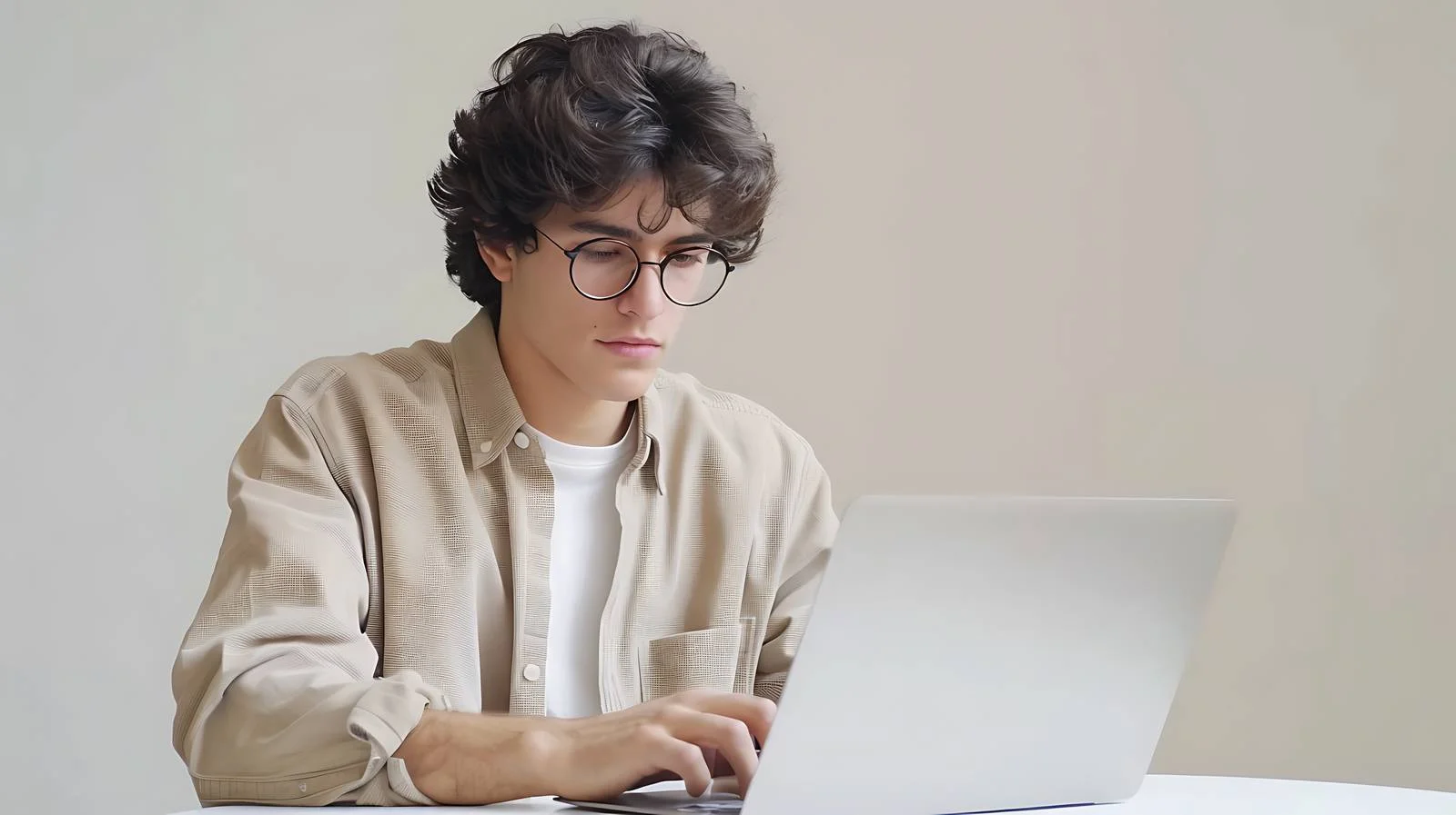 Focused Professional at Work – free concentrating image from Dotvec