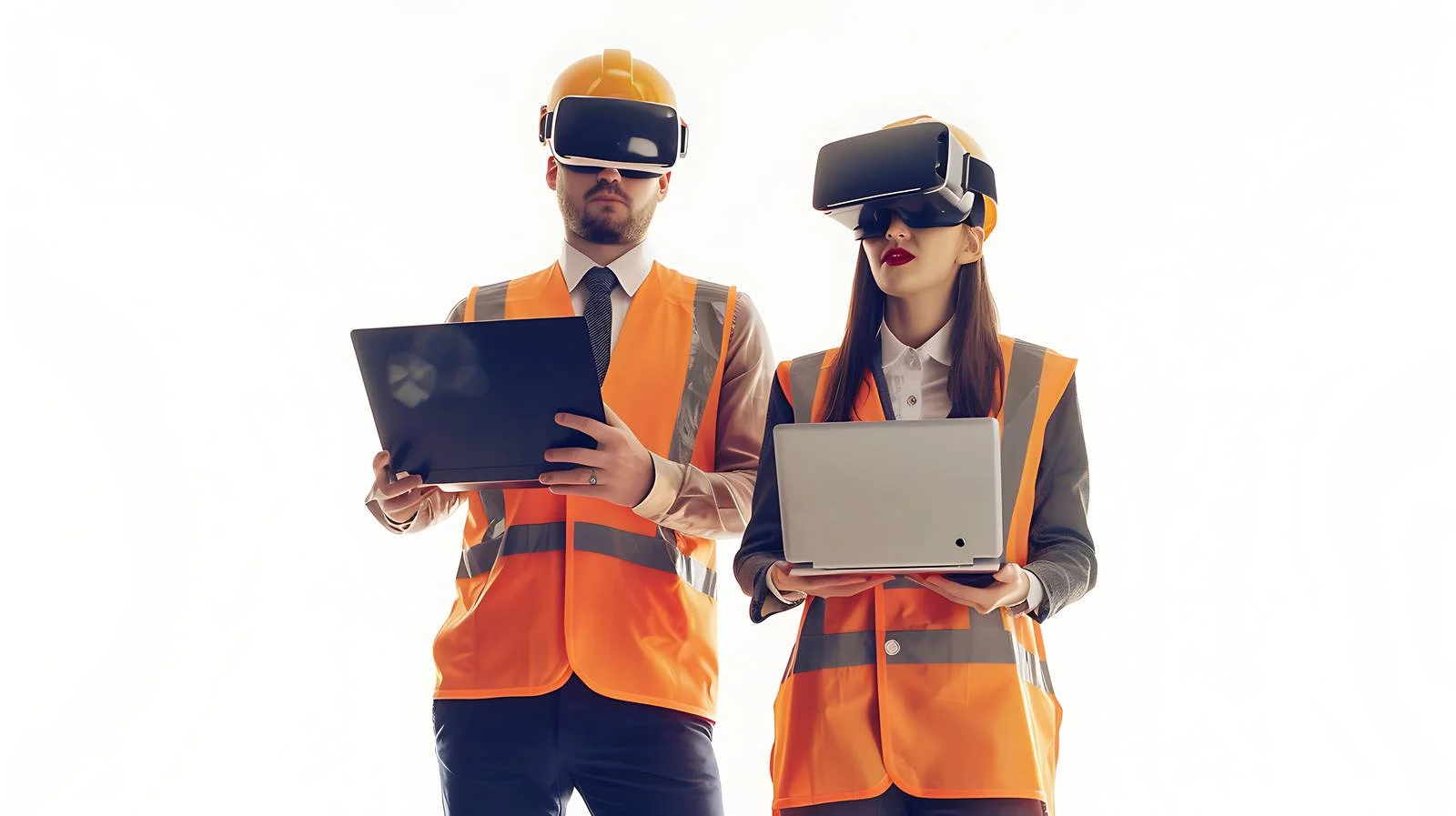Business Professionals with Virtual Reality Technology — free download from Dotvec