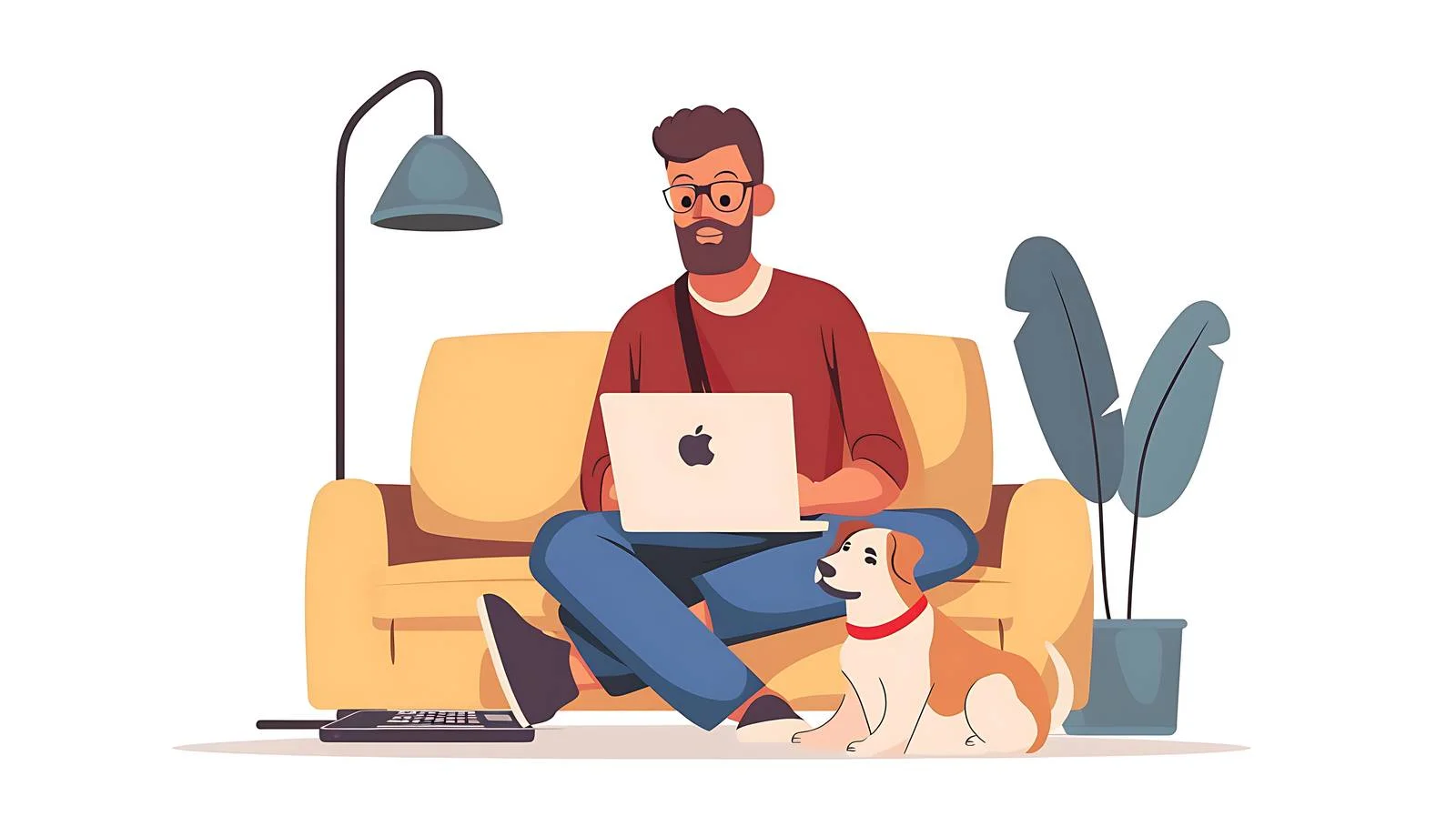 Multitasking Work Setup — free download from Dotvec