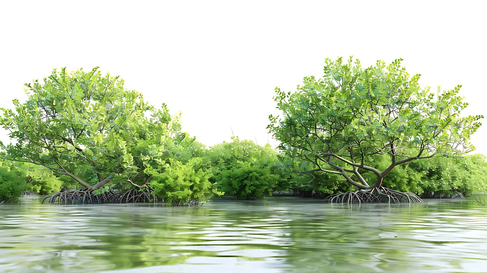 Tranquil Mangrove Stream — free download from Dotvec