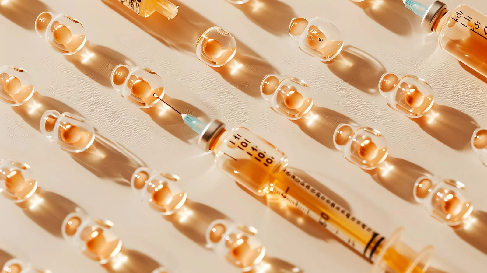 Medical Supplies Packaging on Beige Background — free download from Dotvec