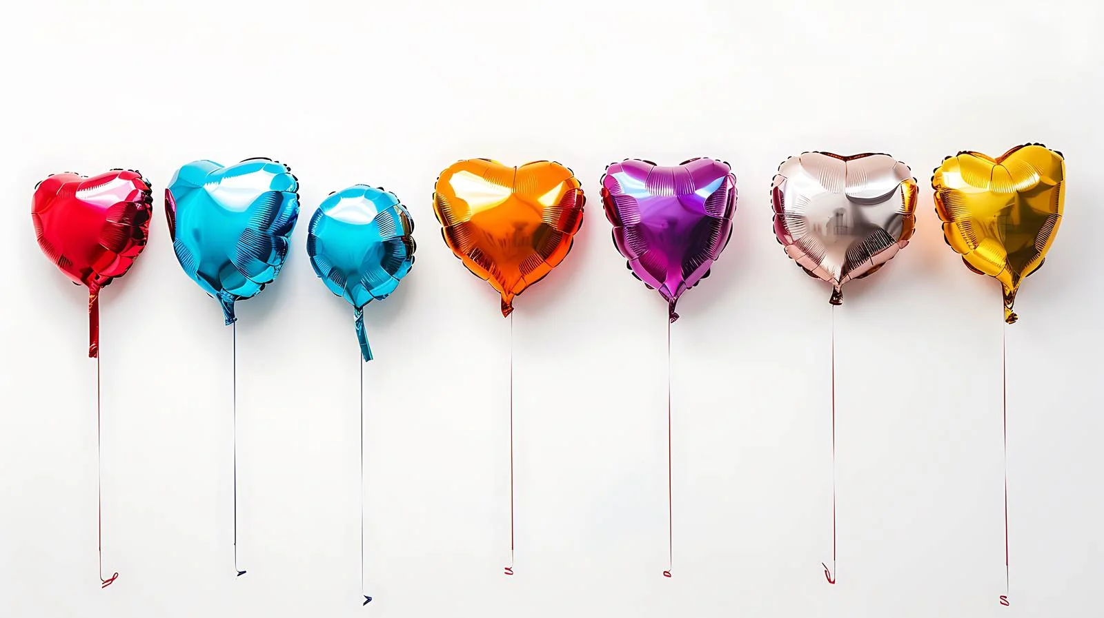 Vibrant Helium Foil Balloons Assortment — free download from Dotvec