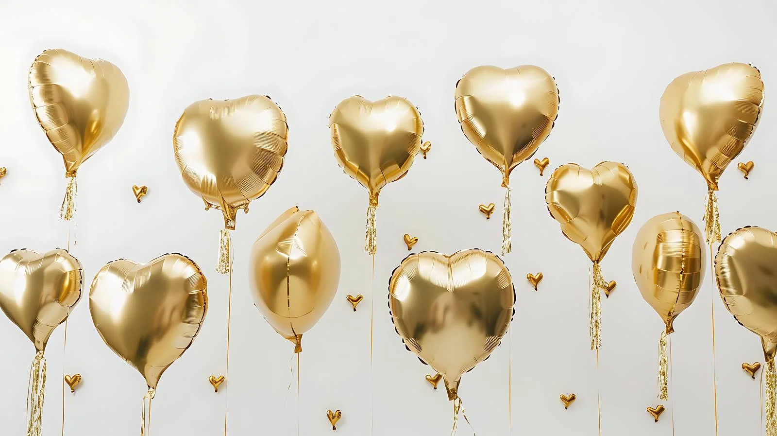 Luxurious Gold Foil Balloons Display — free download from Dotvec