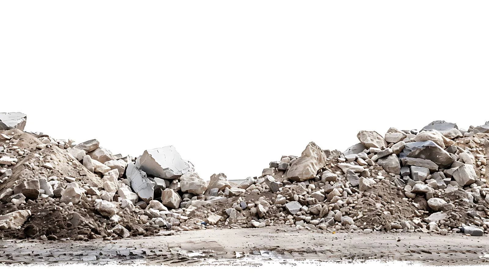 Numerous piles at construction site center — free download from Dotvec